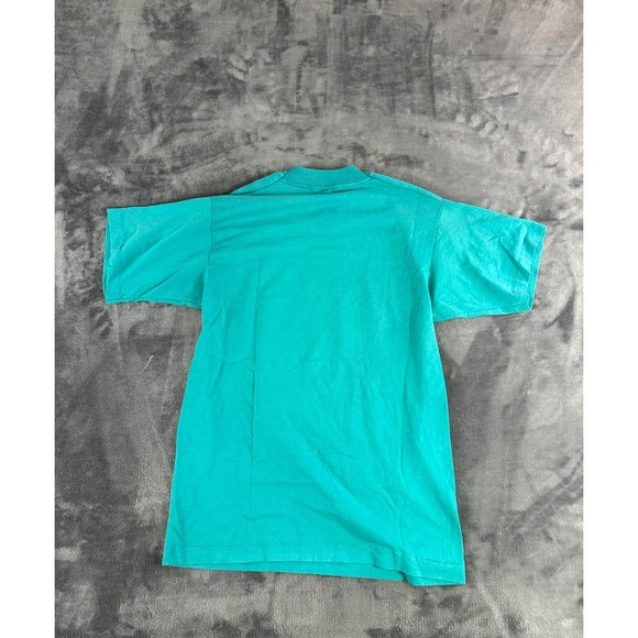 Vintage P‎ Hooks Fishing T Shirt Walleye Grunge FOTL Size Medium Cottage - Picture 7 of 8